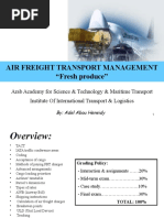 Air Freight Transport Management "Fresh Produce"