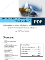 Air Freight Transport Management "Fresh Produce"