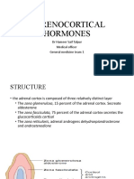 ADRENOCORTICAL HORMONES Physiology