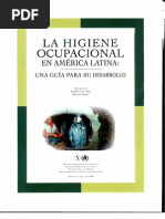 La Higiene Ocupacional en América Latina. Una Gua para su Desarrollo