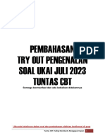 Pembahasan Try Out Pengenalan Soal Ukai Juli 2023 Tuntas CBT