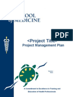 Project Management Plan