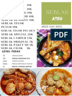 menu seblak