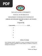 Wolaita Sodo University: School of Informatics