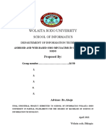 Wolaita Sodo University: School of Informatics