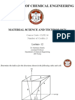 Department of Chemical Engineering: Material Science and Technology