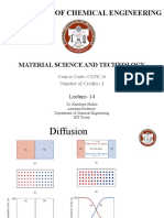 Department of Chemical Engineering: Material Science and Technology