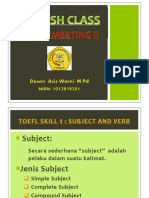 TOEFL Meeting 2