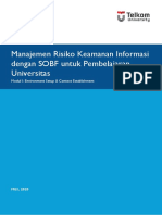 Manajemen Risiko Keamanan Informasi Dengan SOBF Modul 1