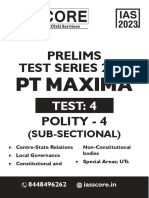 Test-4 (Polity-4)