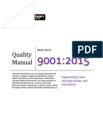 Suburban Manufacturing Inc. ISO 9001-2015 QMS