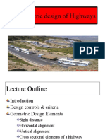 ch4.0 Geometric Design of Highways