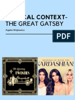 Critical Context The Great Gatbsy