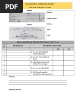 Pre-dispatch-Inspection Report of Trolley | PDF
