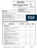 Inspection Report Masonry Works (Ashlar, Core-Stone, Bricks )