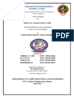 P.E.S. College of Engineering MANDYA, 571401: A Project Report On