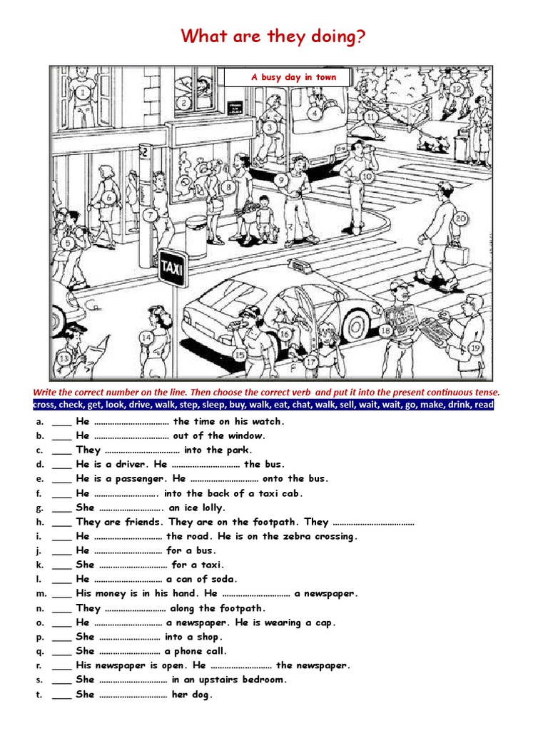 What Are They Doing | PDF