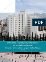 Manual Acogida Profesional HUVN - 16 Octubre 2020