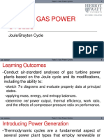 Topic 5 - Gas Power Cycles - 2020 - 21