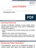 Gas Turbine Cycles Explained