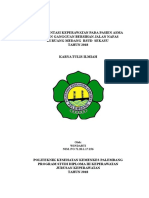 Implementasi Keperawatan Pada Pasien Asma Dengan Gangguan Bersihan Jalan Nafas Di Ruang Medang Rsud Sekayu TAHUN 2018