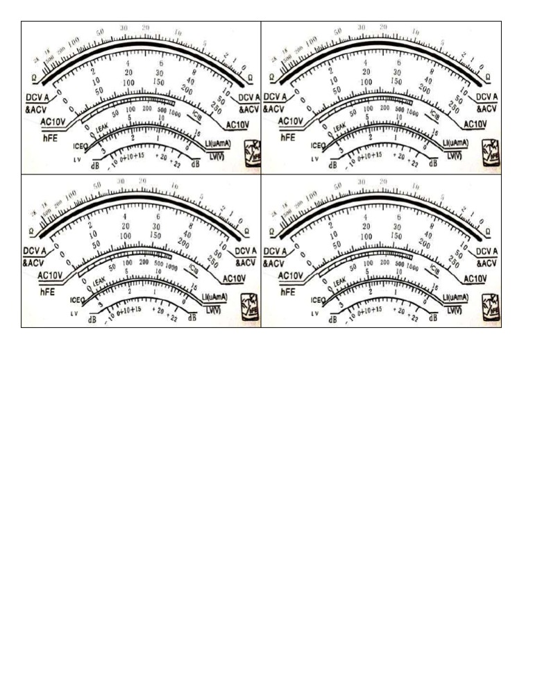 Multimeter | PDF