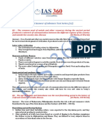 Model Answer Advance Test Series