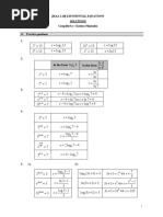 (MAA 2.10) EXPONENTIAL EQUATIONS - Solutions