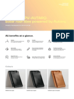 Creaton Pv-Autarq. Solar Roof Tiles Powered by Autarq.: All Benefits at A Glance