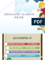 Assalaamu'Alaikum WR WR