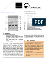 Instruction Sheet 734 064: PID-Digital Controller (734 064)