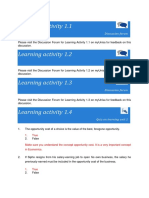 Learning Unit 1 Activities Discussion