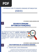 Introduction To Search Engine Optimization