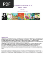 Seguimiento de Autor Horacio Quiroga