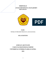 Meringkas Pengertian Dan Pentingnya Manajemen Keuangan: THYRZA PUTRI ROSI WIRANATA (2021042034028)