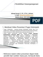 Tugas Kuliah Pendidikan Kewarganegaraan - Perkuliahan Daring DLA