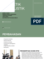 Kode Etik Jurnalistik Kelompok 6