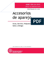 ASME B30.26 2015 en Español Accesorios de Aparejo