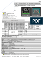 Datablad 2452916 Enda Epc9513 230 Pid Universalregulator B e J K L N R S T U pt100 NTC Relae 2 A SSR B X H 96 MM X 96 MM