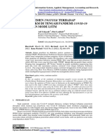 Analisis Sentimen Twitter Terhadap Kebijakan PPKM Di Tengah Pandemi Covid-19 Menggunakan Mode LSTM