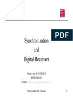 Synchronization and Digital Receivers: Marie-Laure BOUCHERET Irit/Enseeiht E-Mail