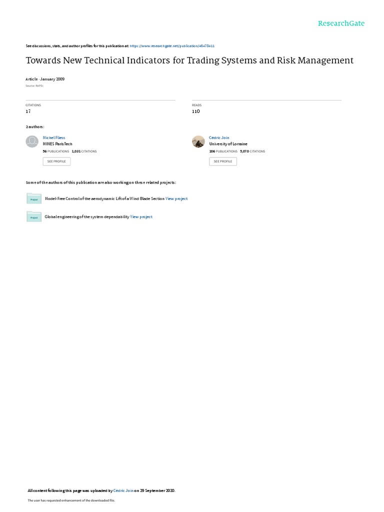 TECHNICAL INDICATORS FOR OPTION TRADING PDF visual data 2