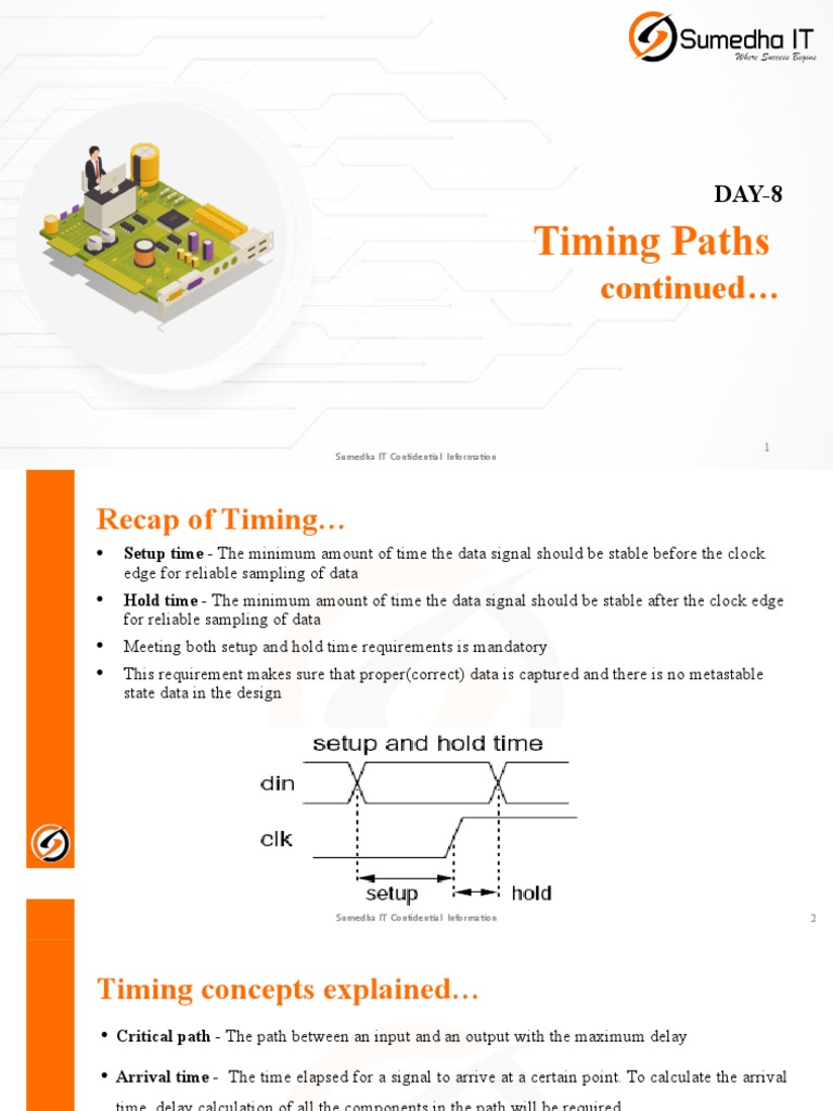 Timing Paths Continued PDF Electronics Computer Engineering