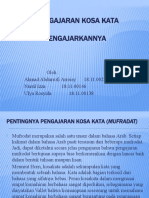 Metode Pengajaran Kosa Kata (Mufradat) Dan Cara Mengajarkannya