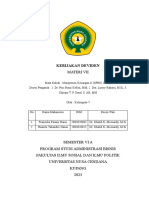 Kelompok 7 - Kebijakan Deviden - Manajemen Keuangan II - VI A-1