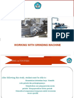 Working With Grinding Machine
