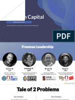 Freeman Capital Pitch Deck