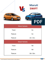 Figo Vs Swift