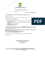 Reunião sobre Renovação de Reconhecimento de Cursos