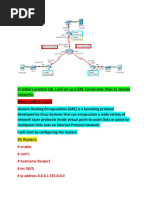 # Enable # Conf T # Hostname Router1 # Int G0/0 # Ip Address 8.8.8.1 255.0.0.0